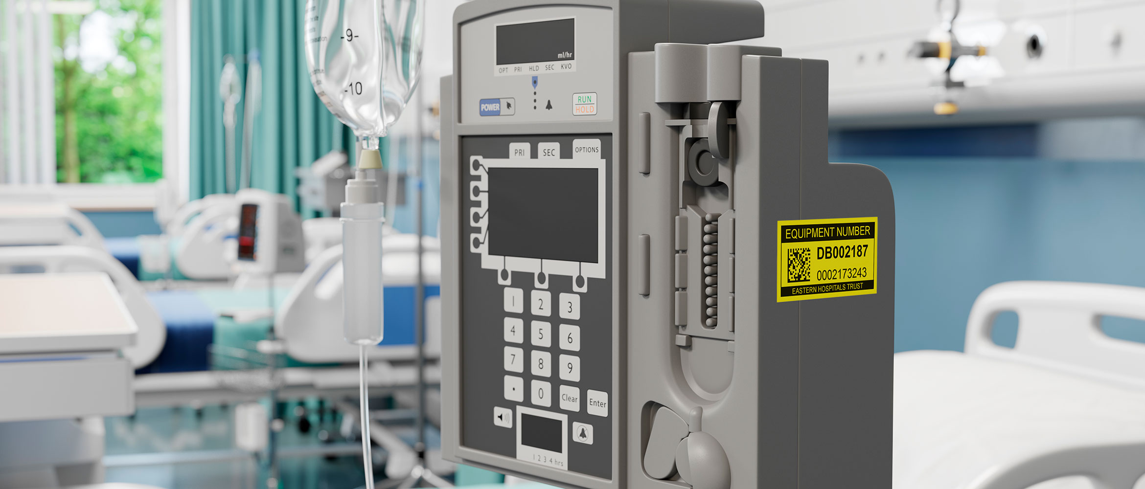 Equipment asset marking