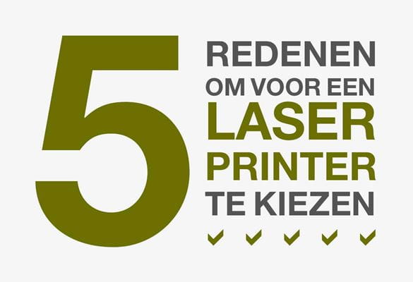 5 redenen om voor een Brother laserprinter te kiezen