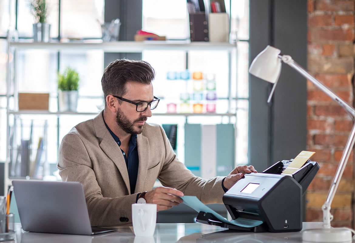 Professionele documentscanner van Brother
