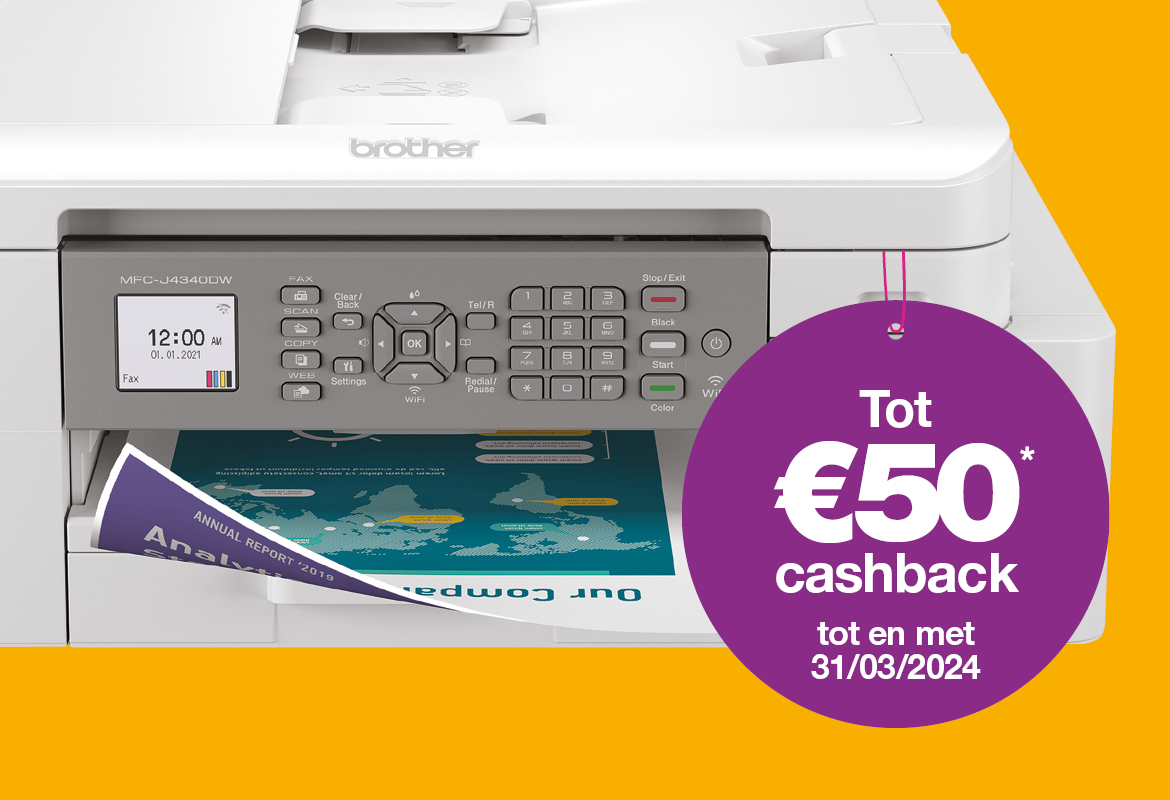 Brother inkjet printer cashback