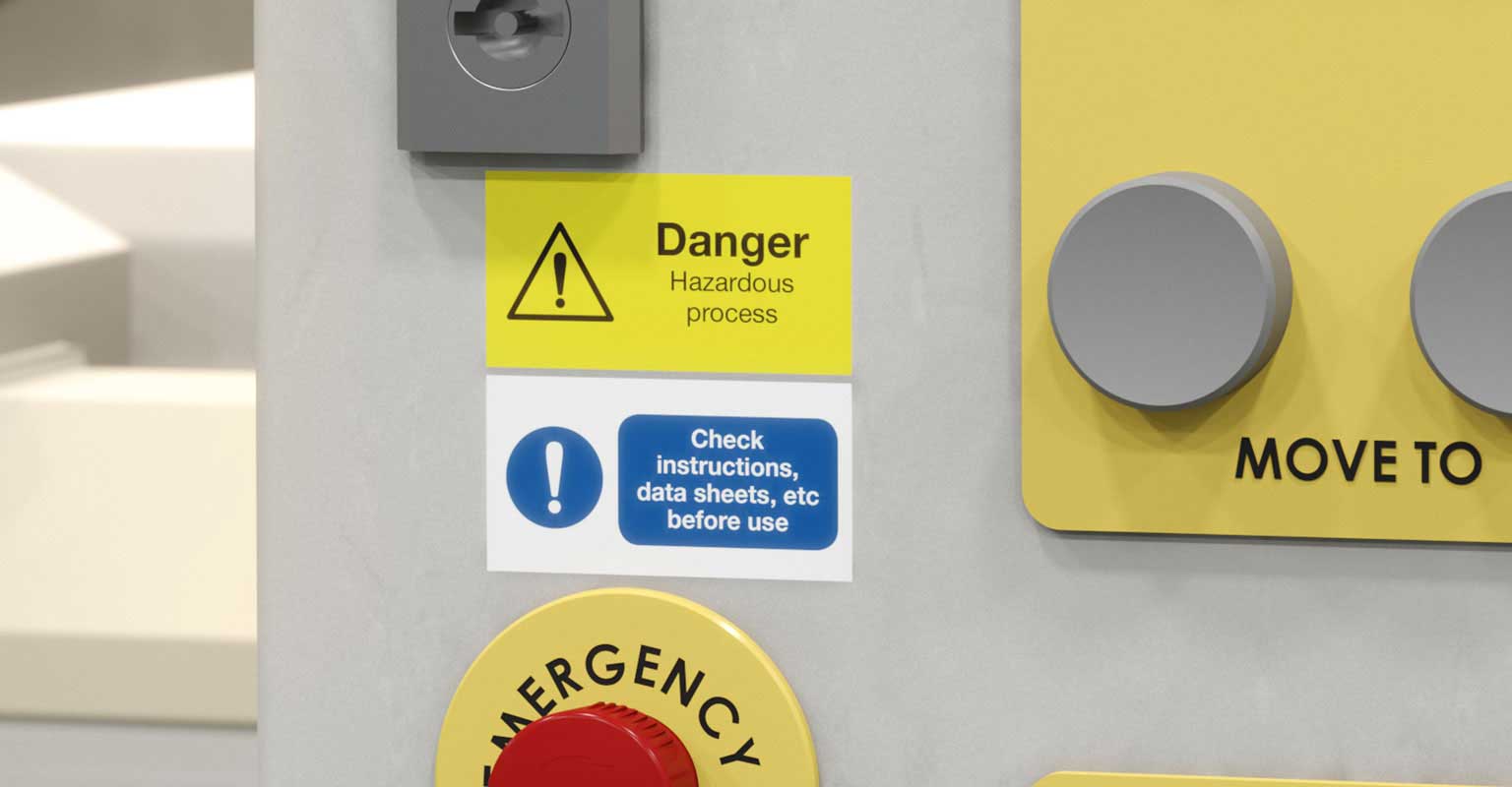Labelprinter voor facility management hse gezondheid veiligheid milieu