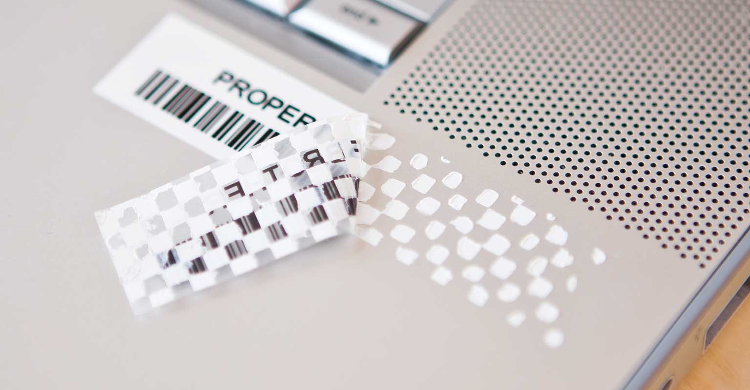 Labelprinter voor netwerkinfrastructuur veiligheidslabels