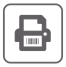 Barcode-print-grey-icon