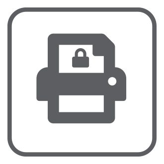 Secure-Print -grey-icon