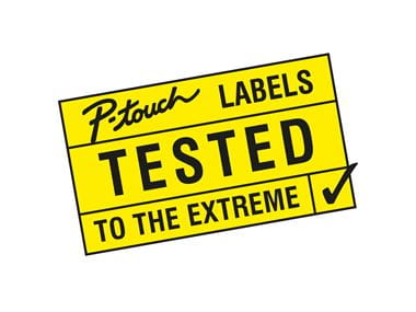 P-touch labels tested to the extreme