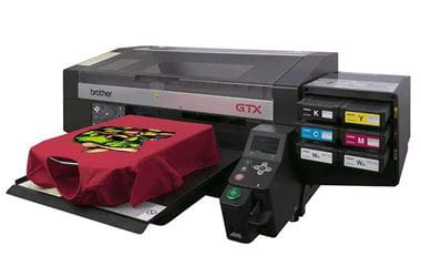 Industrial textile printers