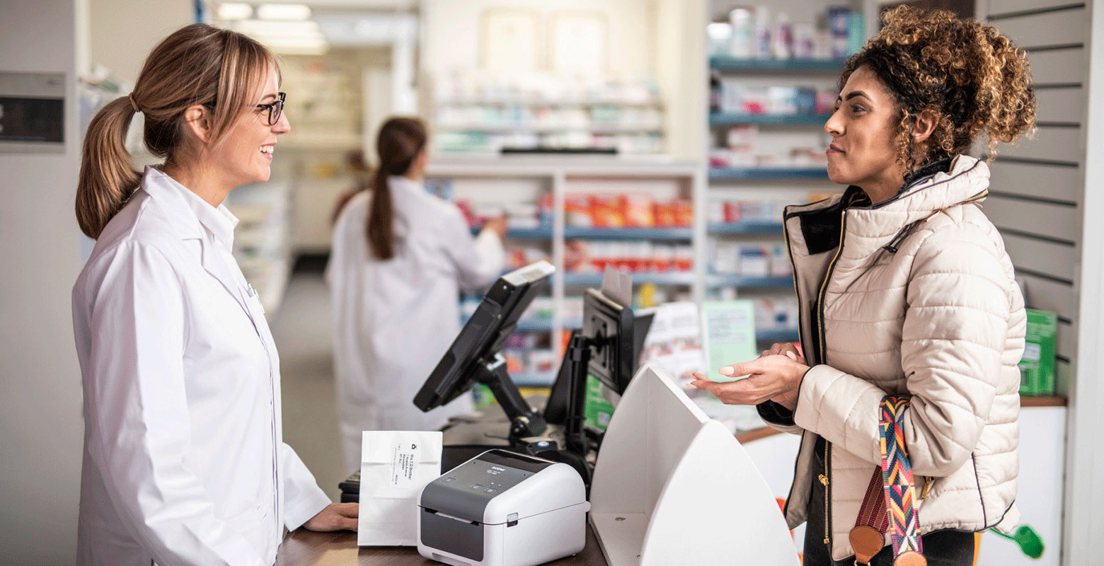 Imprimante thermique pour les pharmacies