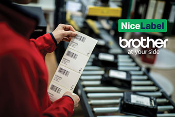 Nieuw partnerschap van Brother met NiceLabel