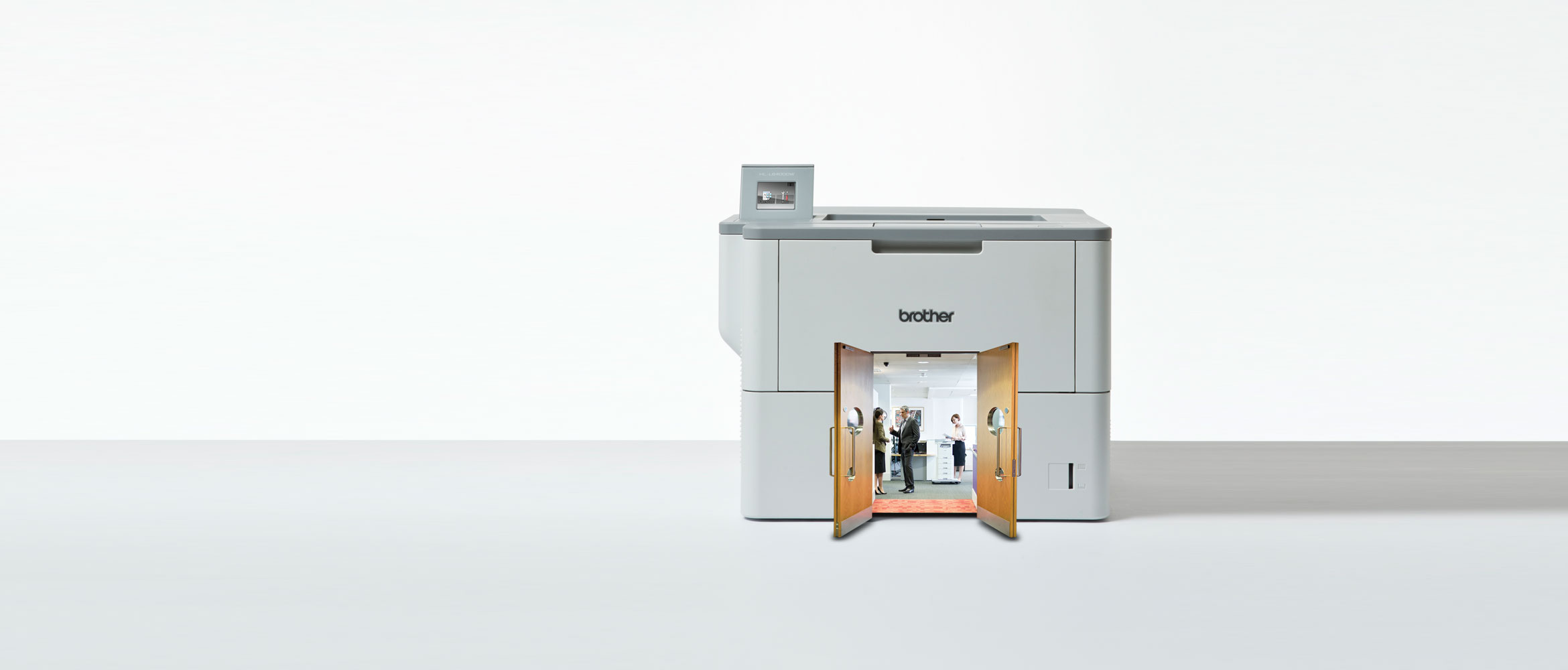 Brother printer with picture inside