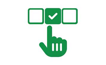 Green printer icon