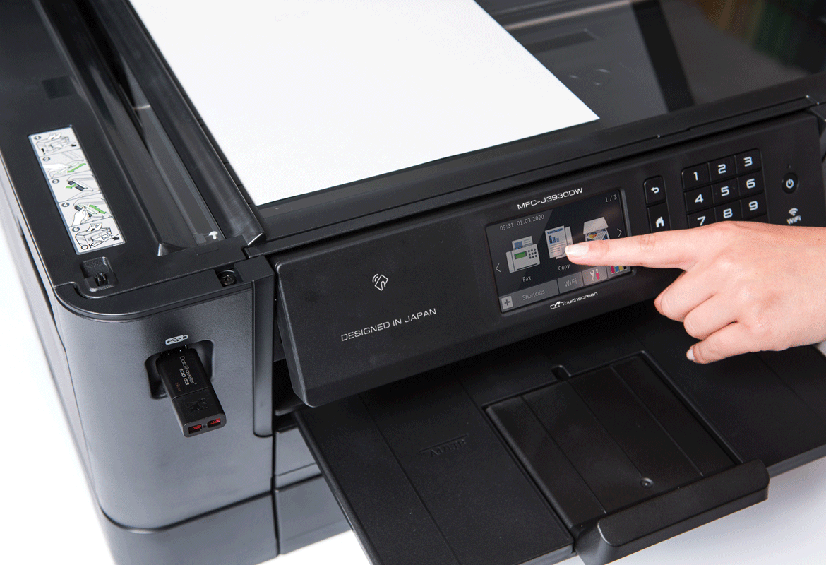 Brother MFC-J3930DW in use