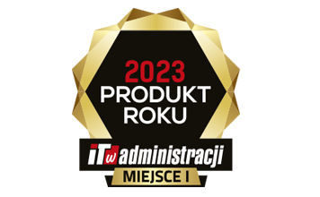 IT W Administacji produkt roku 2023 - logotyp