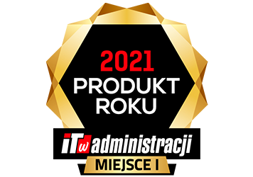 Znaczek IT w Administracji - Produkt Roku 2021