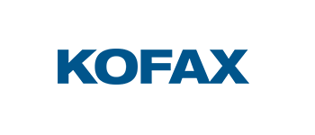 modré logo Kofax