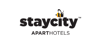 Sigla Staycity cu albină