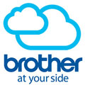 Brother Cloud and mobile webconnect blue logotype