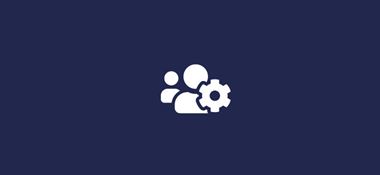 Felhasználó és beállítások logó