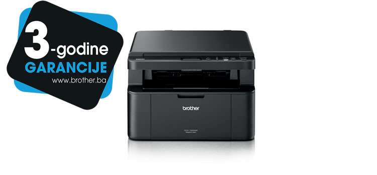 Brother printer DCP-1622WE product picture with 3yw logotype for Bosnia