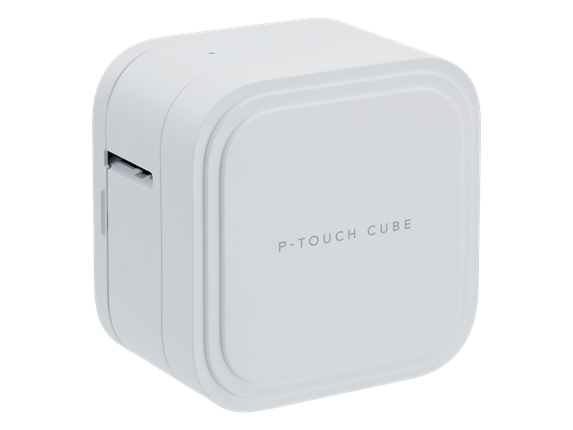 Изображение на етикетен принтер P-touch CUBE Pro (PT-P910BT).