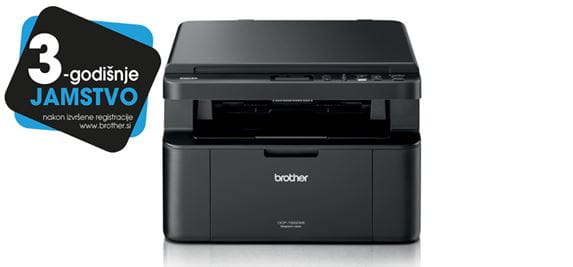 Brother Printer DCP-1622WE with logotype 3 years warranty