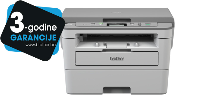 Brother printer DCP-B7520DW with logo 3 years warranty for Bosnia