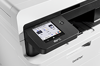 Brother MFC-L3740CDW - Display LCD care arată ecranul de pornire
