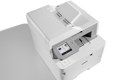 Vedere de sus a imprimantei Brother MFC-L8340CDW