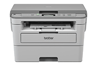 Brother DCP-B7250DW mono lézer 3az1-ben nyomtató szemből fotózva nyomattal