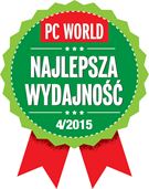 Odznaczenie PC World Najlepsza Wydajność 2015