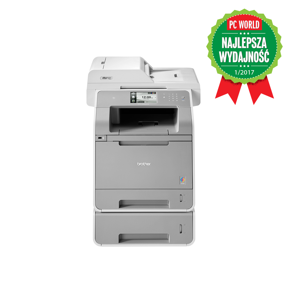 Wyróżenienie PC World Najlepsza Wydajność dla urządzenia Brother MFC-L9550CDWT