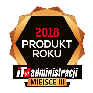 Znaczek IT w administracji produkt roku 2018 III miejsce