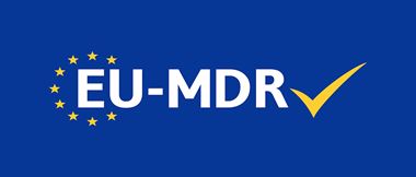 Logo der EU-Mediziprodukteverordnung (EU-MDR)