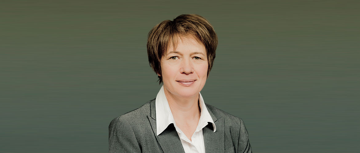 Porträt von Charlotte Künzell, CEO von ThinPrint