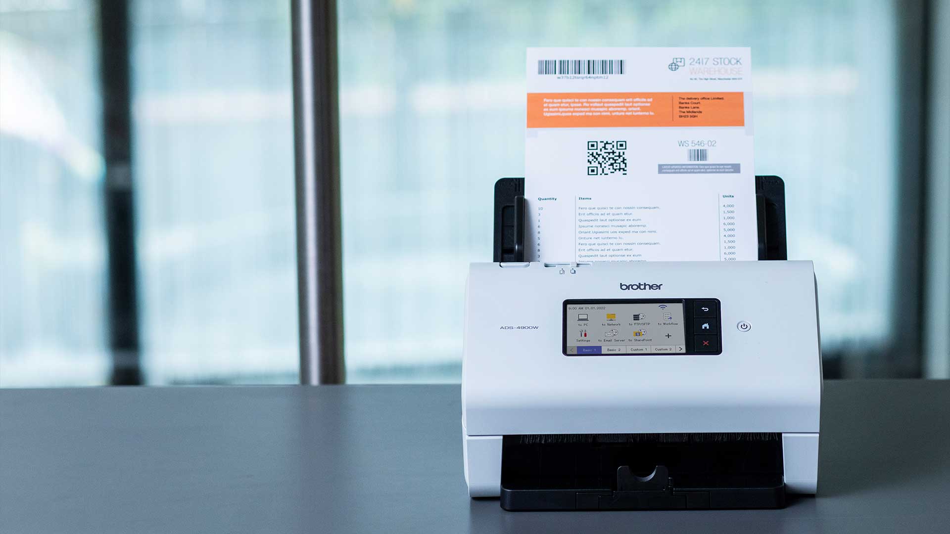 Brother Scanner im Büro