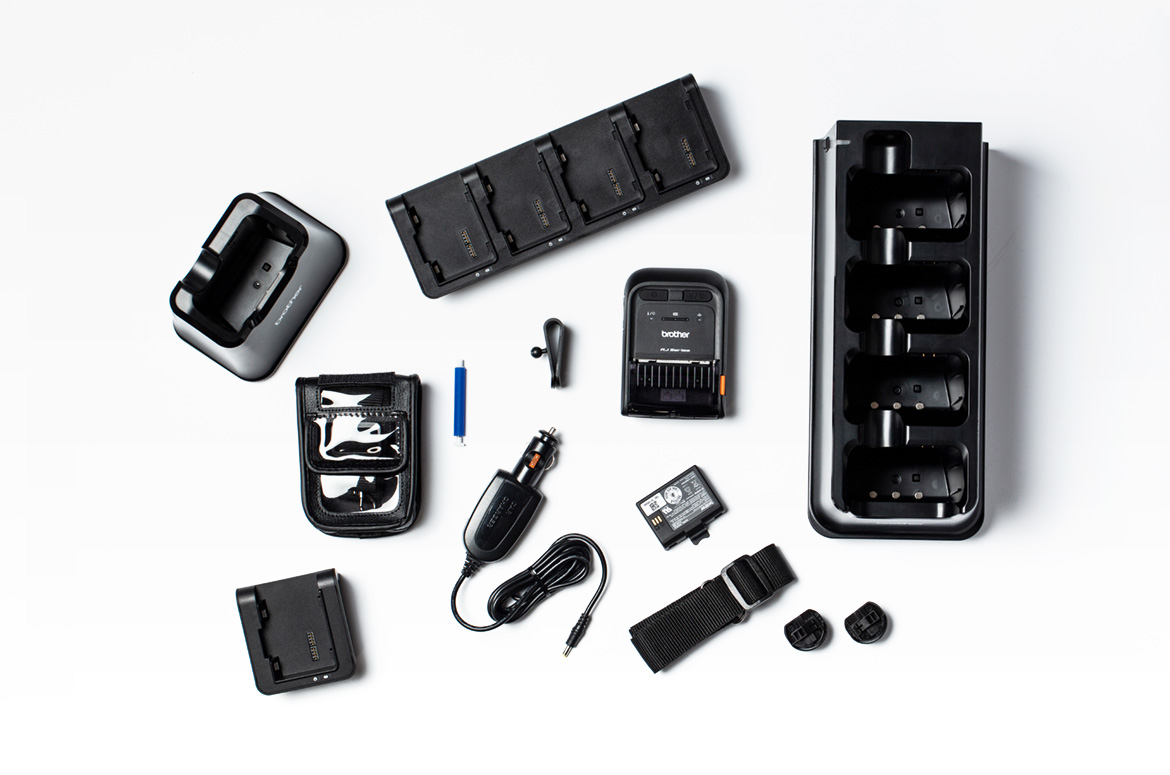 Zubeichteile für mobile RJ-Drucker