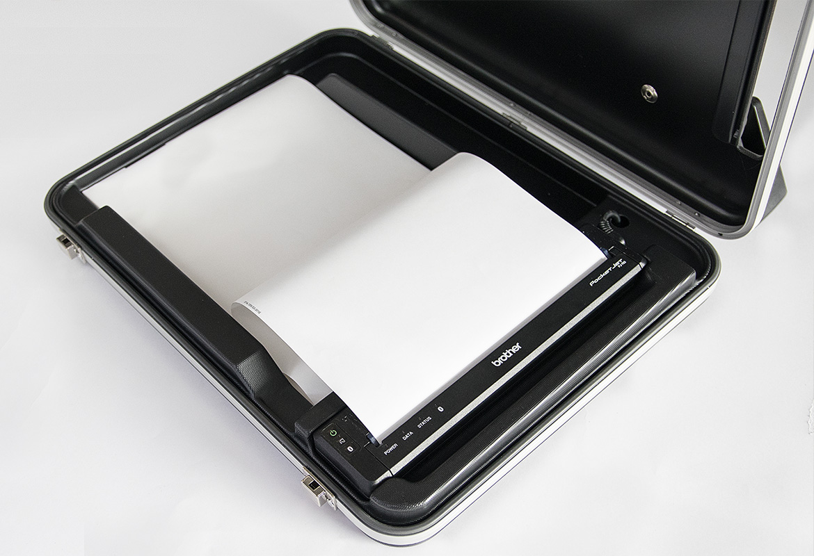 KOFFERLÖSUNG FÜR Mobile Drucker