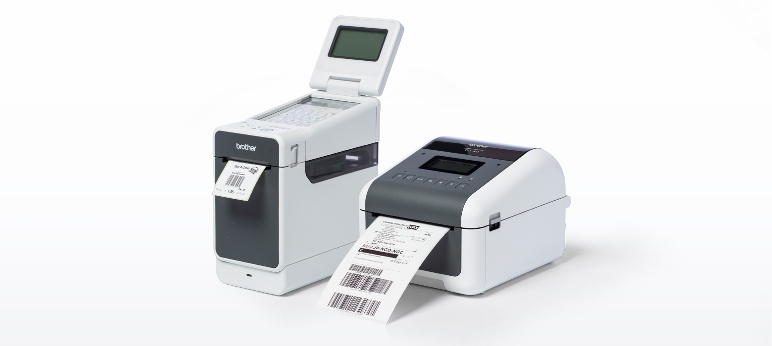 Brother TD-4D und TD-2000 Desktop-EtikettendRucker