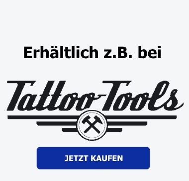 Tattoo-Vorlage auf dem Unterarm Ausgedruckt mit Brother Schablone Drucker PJ-773