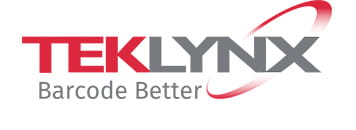 Teklynx-Logo auf Weißem-Hintergrunder