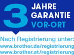 3-Jahre-Garantie-Logo, Vor-Ort nach Registrierung
