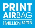 PRINT AirBag-Logo, Druckvolumen 1.000.000 Seiten