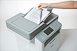 MFC-L6900DW ermöglicht beidseitiges Drucken, Kopieren, Scannen und Faxen
