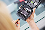 Brother PT-H500LI ANSCHLUSS EIN STROM