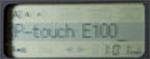 PT-E100 mit grafischem Display