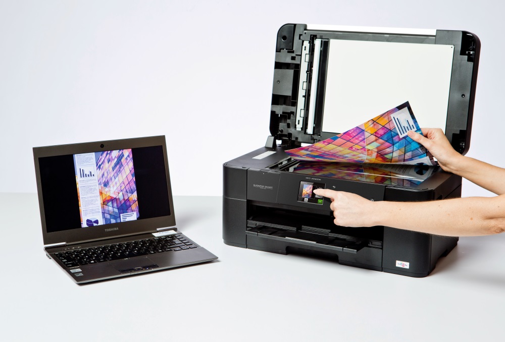 MFC-J5320DW mit Web Connect