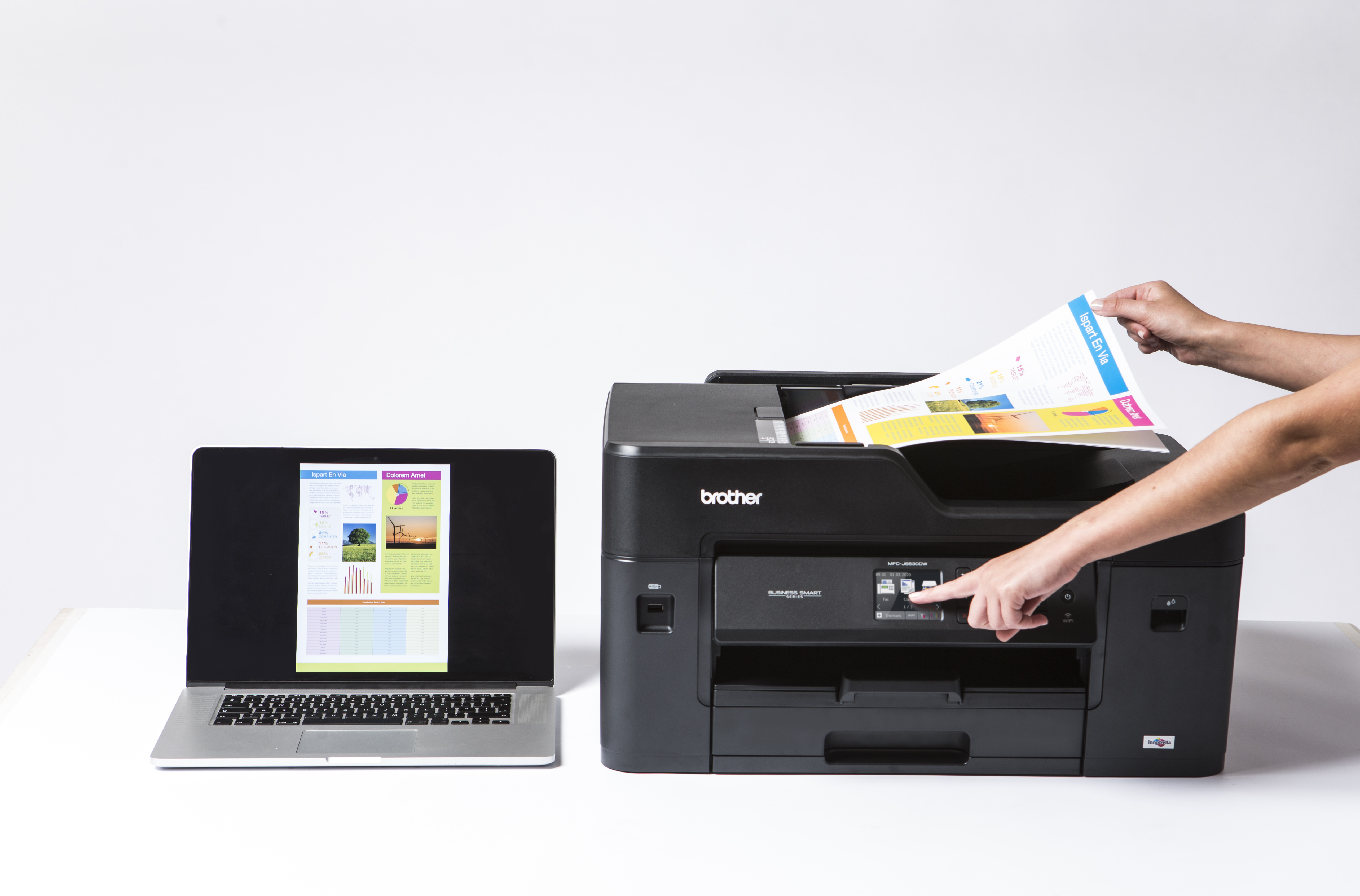 Brother MFC-J6530DW Web Connect