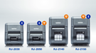 4 neue mobile Etikettendrucker der Brother RJ-2 Serie