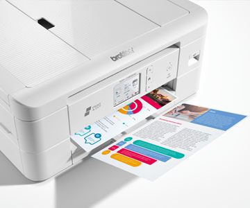 Brother DCP-J1800DW Print & Cut Tintenstrahldrucker mit geschnittenem A5 Ausdruck