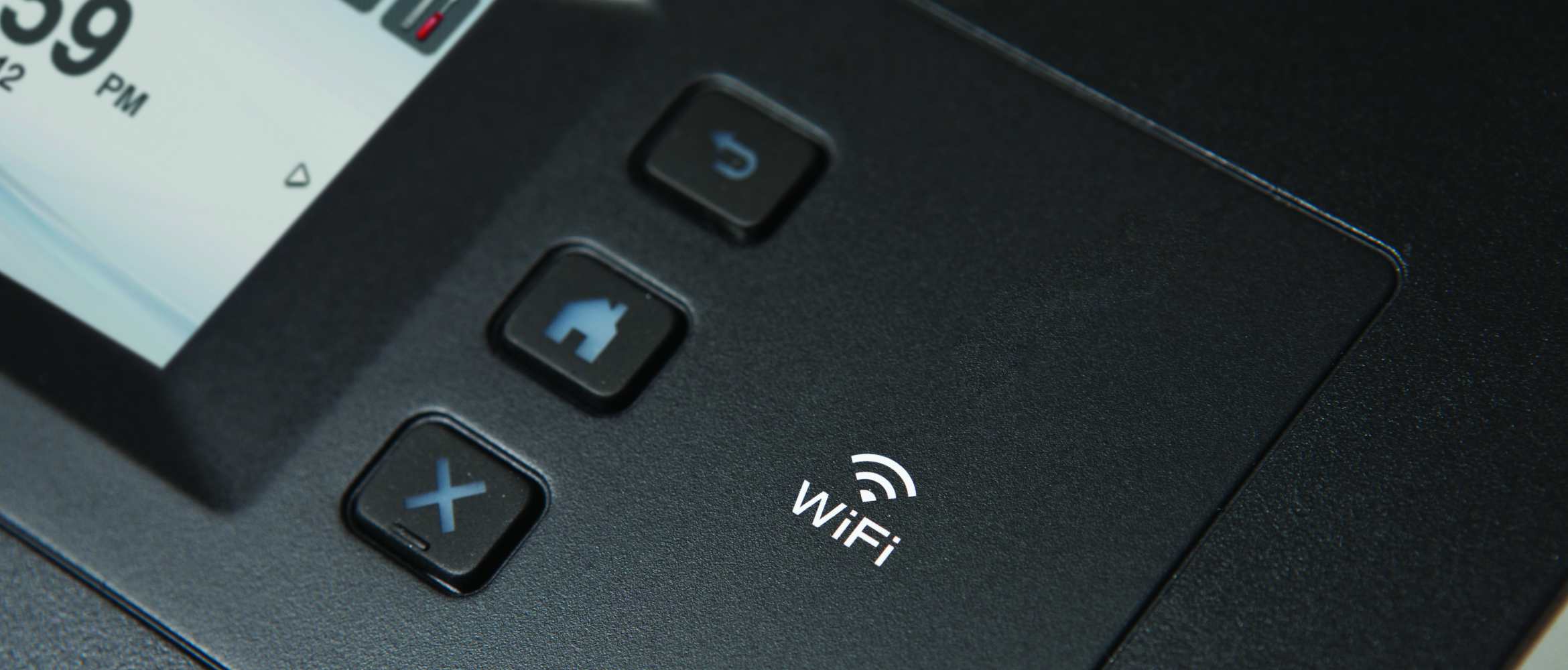 Símbolo de wifi en impresora Brother