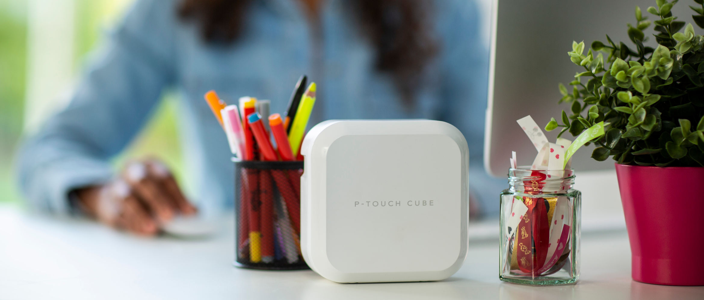 Rotuladora PT-P Cube Brother